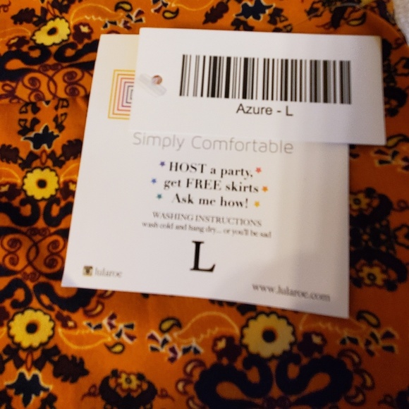 Lularoe Large Azure - Picture 2 of 3